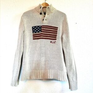Polo Ralph Lauren ‘67 American Flag Sweater - Women’s M